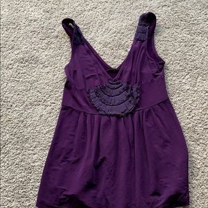 Purple tank